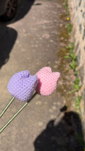 Tulipes au crochet