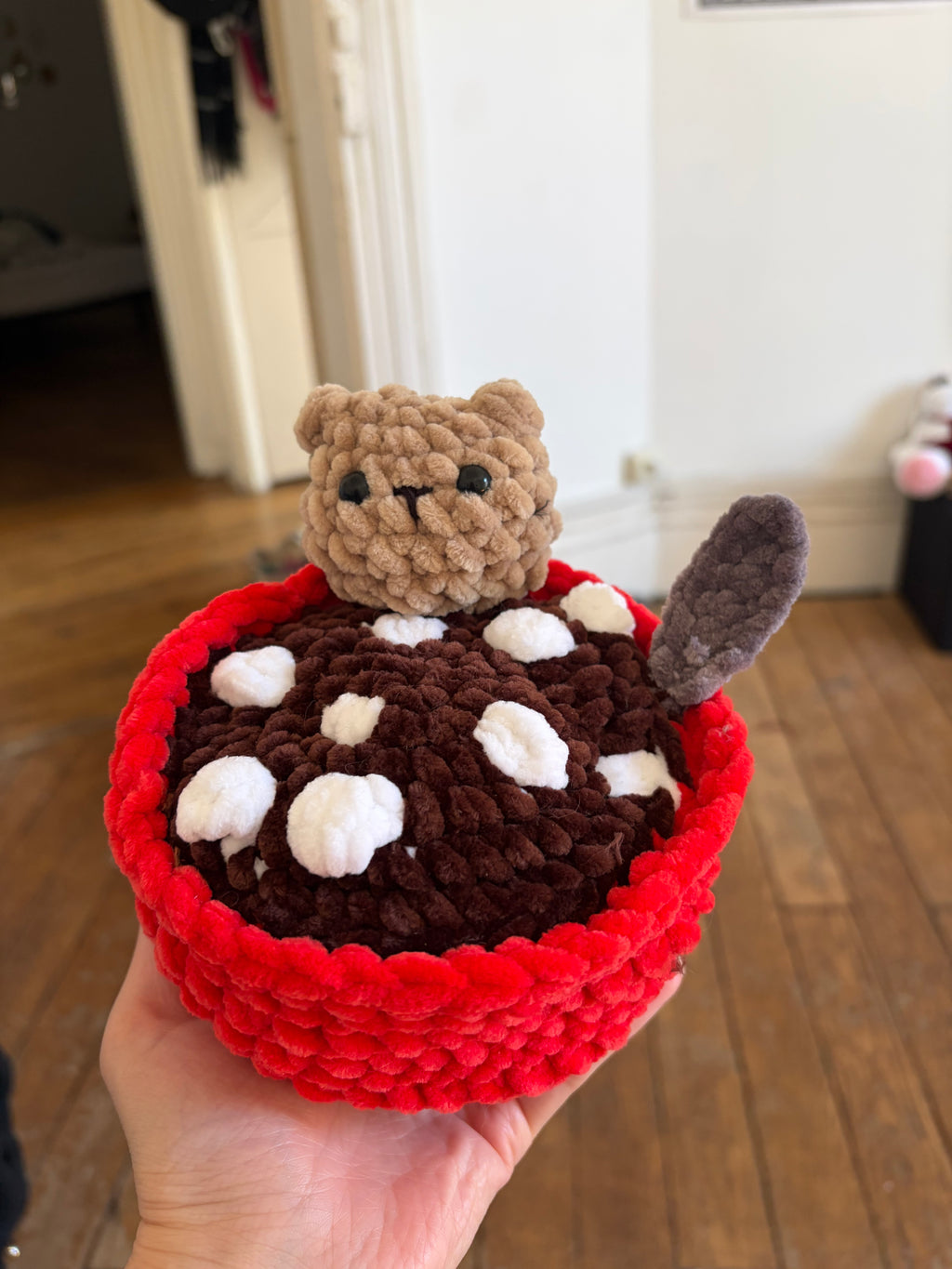Ourson chocolat chaud