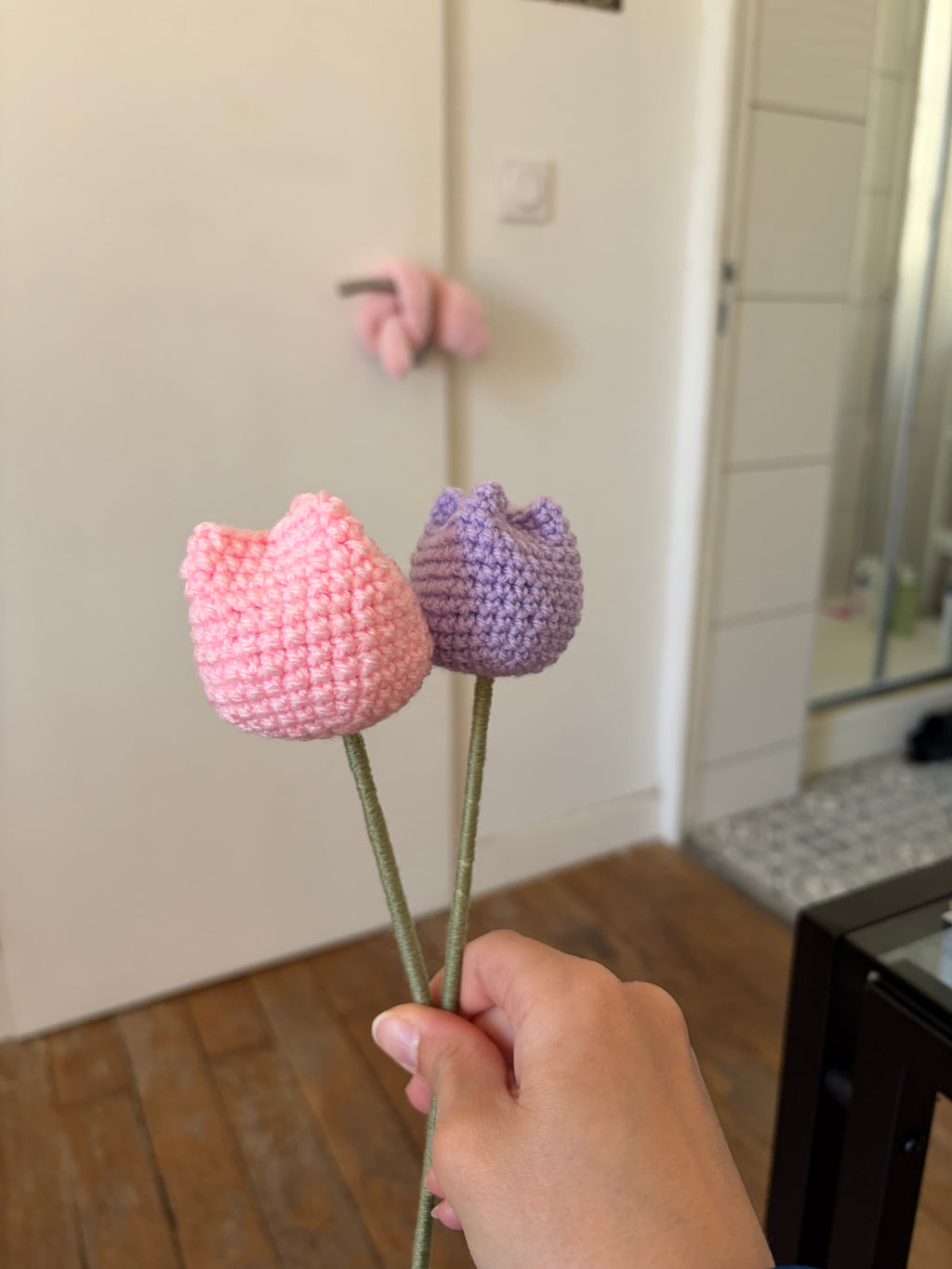 Tulipes au crochet