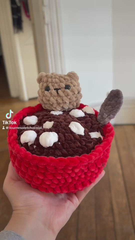 Ourson chocolat chaud